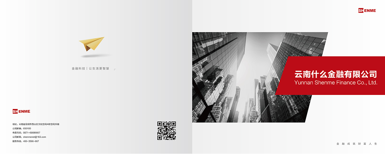 金融企業(yè)投資公司畫(huà)冊設計【什么金融】